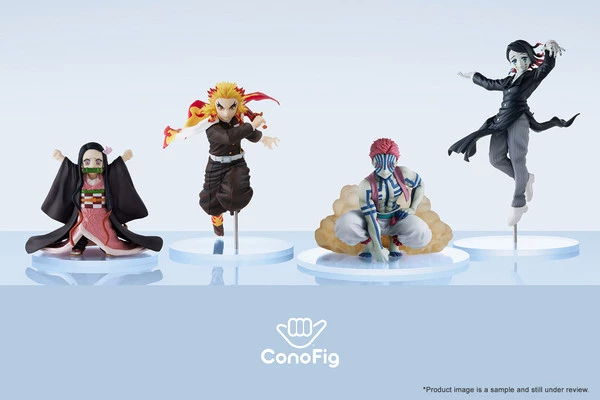 ANIPLEX OF AMERICA Akaza Demon Slayer Kimetsu No Yaiba ConoFig Figure - Image 6