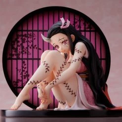 ANIPLEX OF AMERICA Nezuko Kamado Demon Form Advancing Ver Demon Slayer Kimetsu No Yaiba Figure
