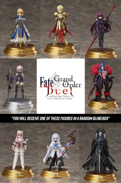 ANIPLEX OF AMERICA Fate/Grand Order Duel Collection First Release Figure Blind Box