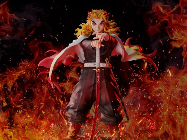 ANIPLEX OF AMERICA Kyojuro Rengoku Mugen Train Demon Slayer Kimetsu No Yaiba Figure - Image 7