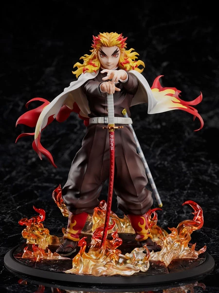ANIPLEX OF AMERICA Kyojuro Rengoku Mugen Train Demon Slayer Kimetsu No Yaiba Figure