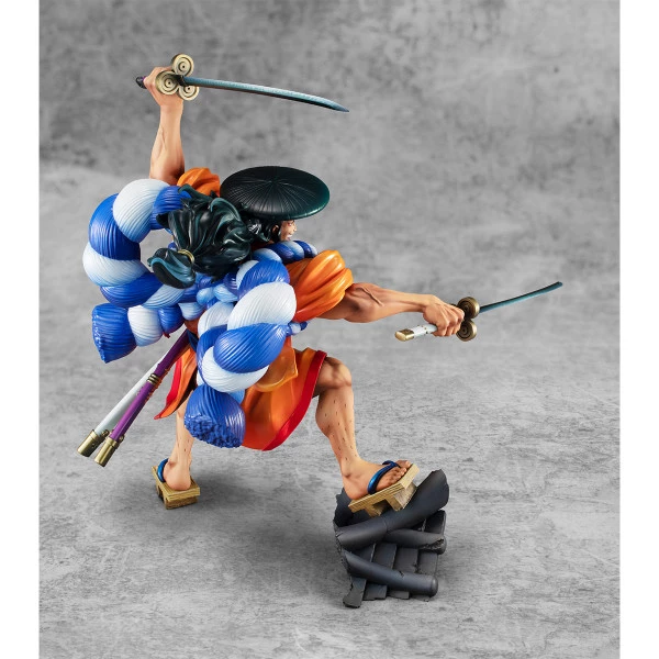 MEGAHOUSE Oden Kozuki Warriors Alliance Ver Portrait Of Pirates One Piece Figure - Image 3