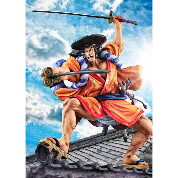 MEGAHOUSE Oden Kozuki Warriors Alliance Ver Portrait Of Pirates One Piece Figure - Image 9