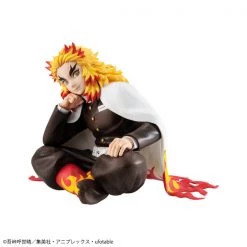 MEGAHOUSE Kyojuro Rengoku Demon Slayer Palm Size GEM Series Figure With Gift