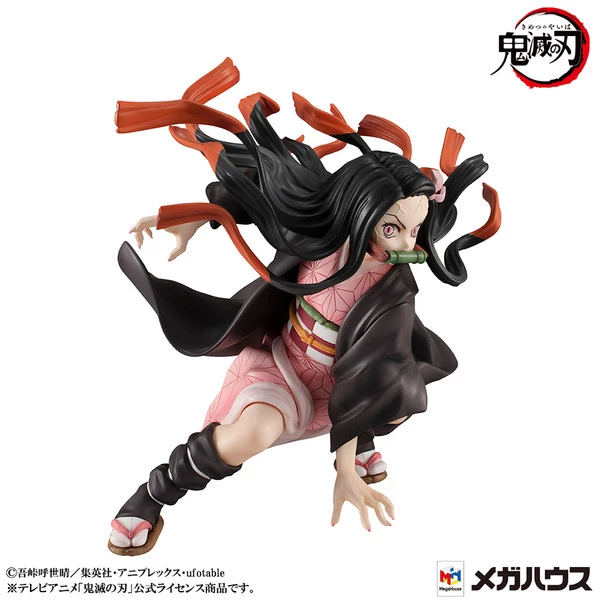 MEGAHOUSE Tanjiro & Nezuko Kamado Demon Slayer Precious GEM Series Figure Set - Image 7