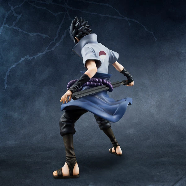MEGAHOUSE Sasuke Uchiha (Re-run) Naruto Shippuden GEM Series Figure - Image 2