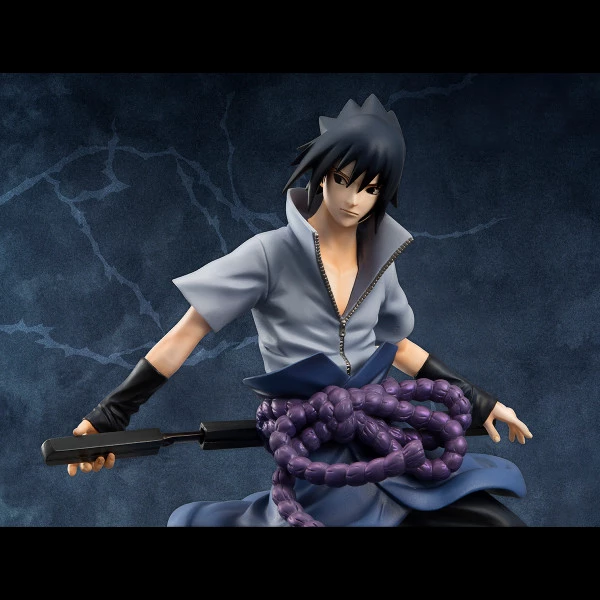MEGAHOUSE Sasuke Uchiha (Re-run) Naruto Shippuden GEM Series Figure - Image 5
