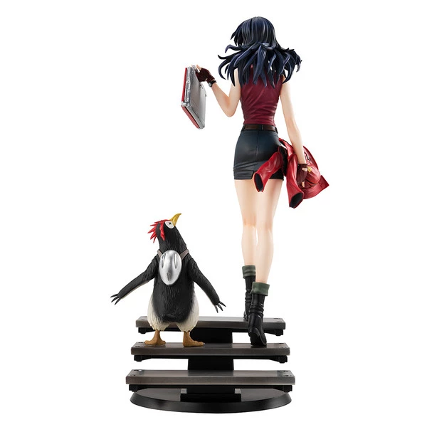 MEGAHOUSE Misato Katsuragi & Pen Pen Rebuild Of Evangelion GALS Series Figure Set - Image 3