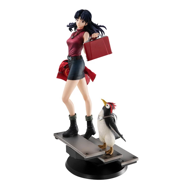 MEGAHOUSE Misato Katsuragi & Pen Pen Rebuild Of Evangelion GALS Series Figure Set