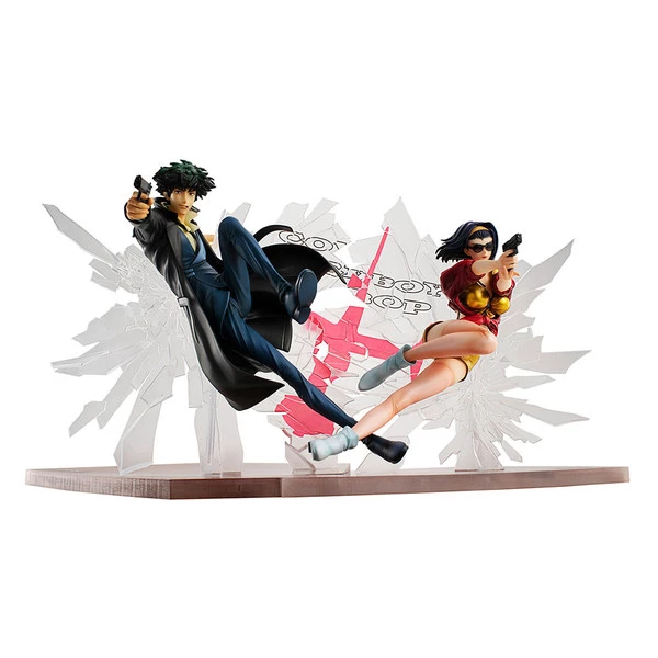 MEGAHOUSE Spike And Faye (Re-run) 1st Gig Ver Cowboy Bebop Figure Set