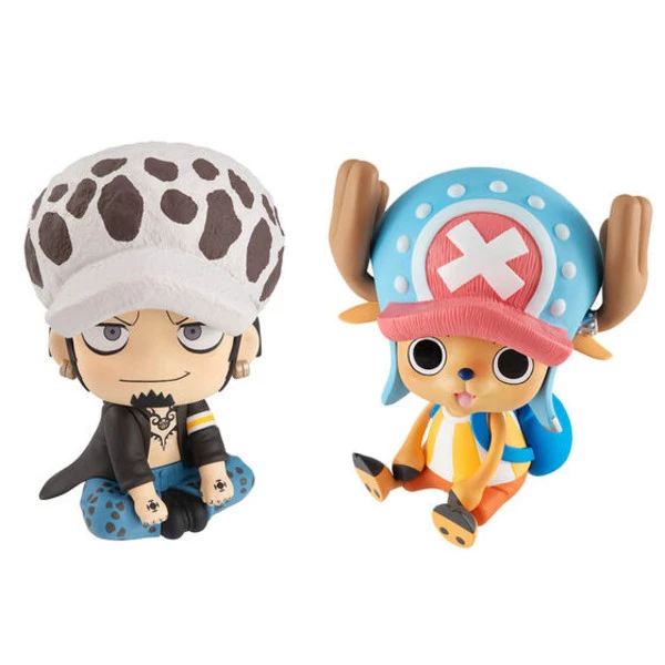 MEGAHOUSE Trafalgar Law & Tony Tony Chopper Look Up Series One Piece Figure Set With Gift - Image 10