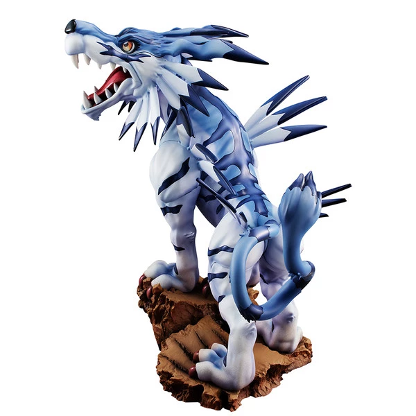 MEGAHOUSE Garurumon Battle Ver Digimon Adventure Precious GEM Series Figure - Image 2