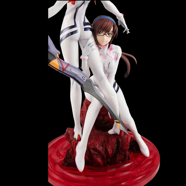 MEGAHOUSE Asuka Shikinami Langley & Mari Makinami Illustrious Evangelion 3.0+1.0 Thrice Upon A Time GEM Series Figure Set - Image 6