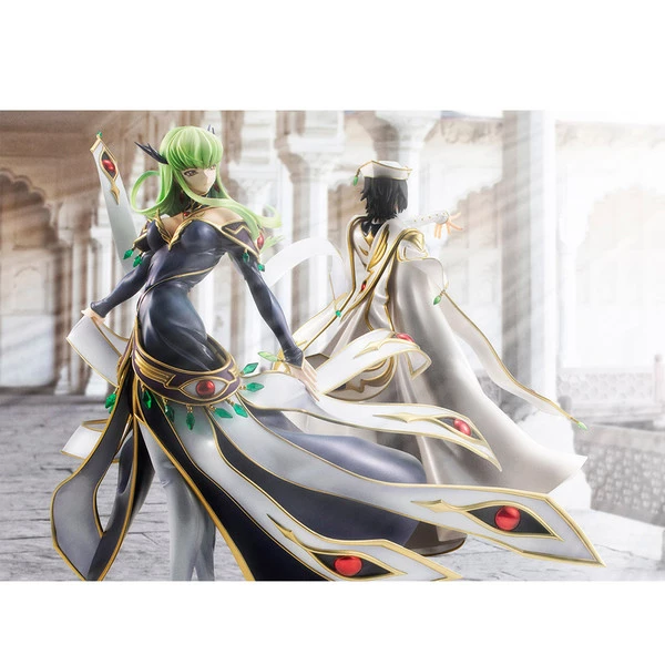 MEGAHOUSE Lelouch Vi Britannia & C.C. Britannian Costume Ver Code Geass Lelouch Of The Rebellion Precious GEM Series Figure Set - Image 2
