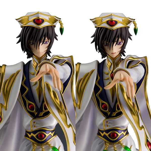 MEGAHOUSE Lelouch Vi Britannia & C.C. Britannian Costume Ver Code Geass Lelouch Of The Rebellion Precious GEM Series Figure Set - Image 6