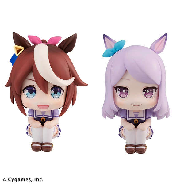 MEGAHOUSE Tokai Teio & Mejiro McQueen Look Up Series Umamusume Pretty Derby Figure Set With Gift - Image 3