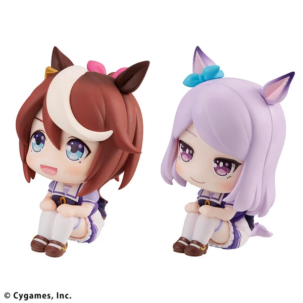 MEGAHOUSE Tokai Teio & Mejiro McQueen Look Up Series Umamusume Pretty Derby Figure Set With Gift - Image 4