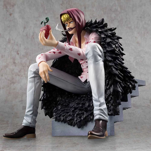 MEGAHOUSE Corazon & Law (Re-Run) One Piece Portrait Of Pirates Limited Edition Figure - Image 5
