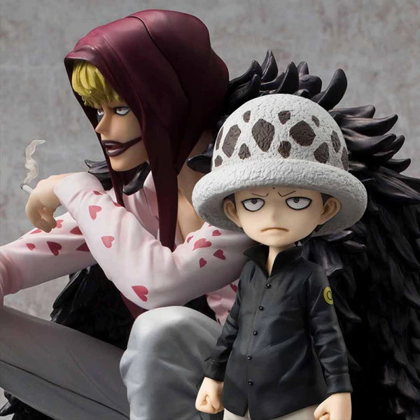 MEGAHOUSE Corazon & Law (Re-Run) One Piece Portrait Of Pirates Limited Edition Figure - Image 8