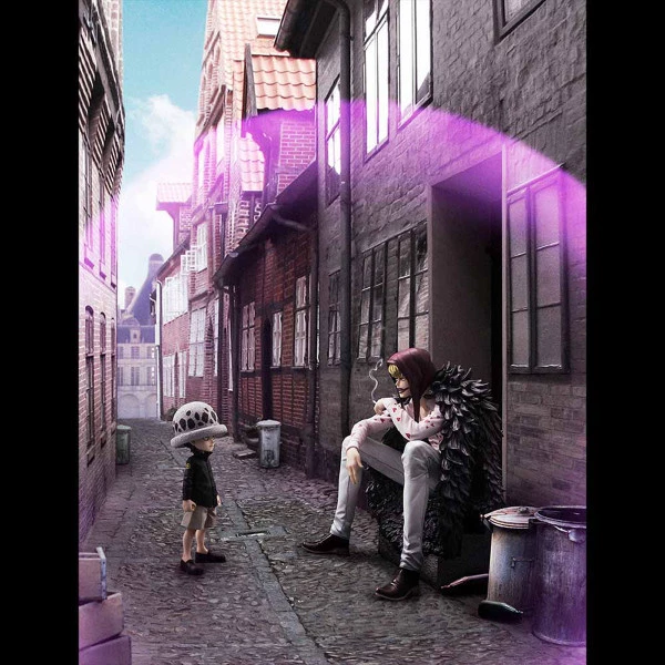 MEGAHOUSE Corazon & Law (Re-Run) One Piece Portrait Of Pirates Limited Edition Figure - Image 9