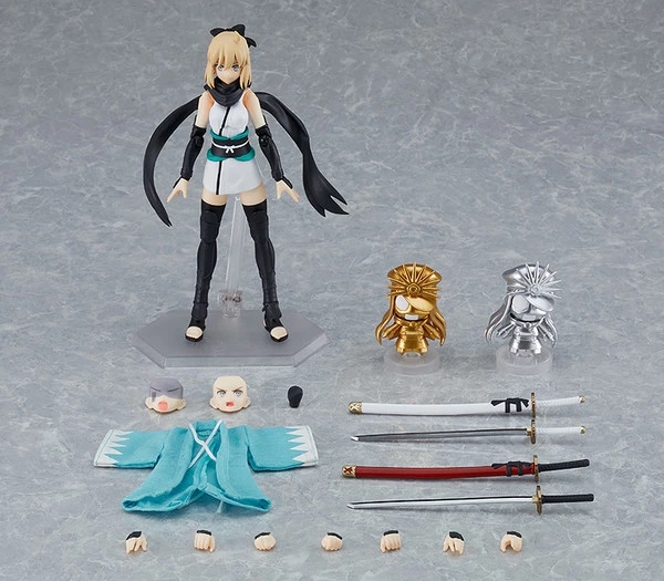MAX FACTORY Saber/Okita Souji Ascension Ver Fate/Grand Order Figma Figure