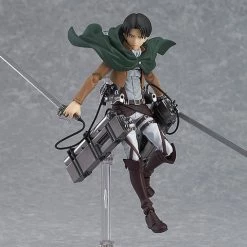 MAX FACTORY Levi (Re-run) Attack On Titan Figma Figure