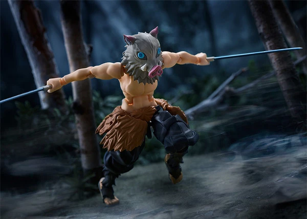 MAX FACTORY Inosuke Hashibira Demon Slayer DX Edition Figma Figure - Image 5