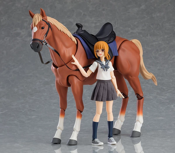 MAX FACTORY Light Chestnut Horse Ver 2.0 Figma Figure - Image 5