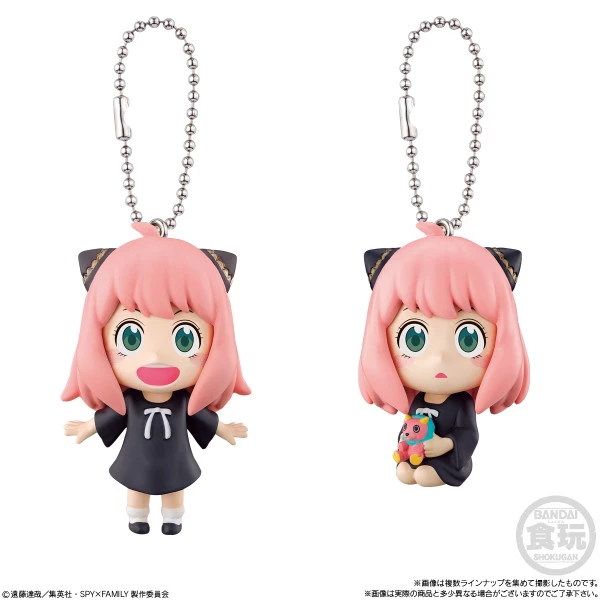BANDAI FIGURE Anya Forger Spy X Family Shokugan Mascot Figure Blind Box - Image 3