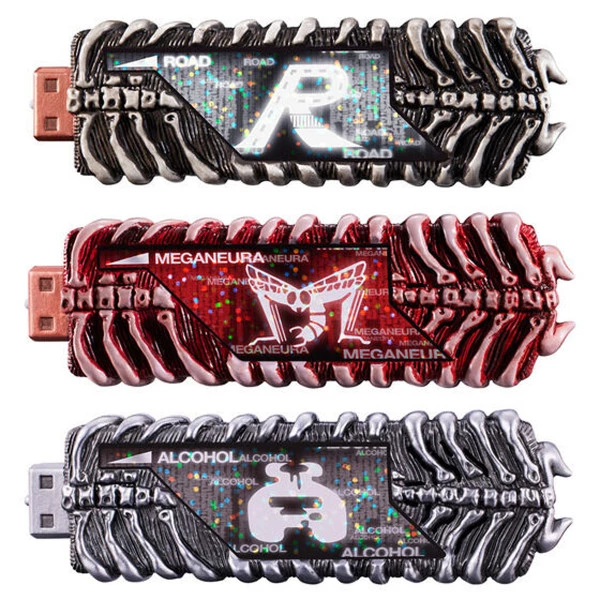 BANDAI FIGURE Dopant Memory Fuuto PI Edition Kamen Rider Replica Set - Image 3