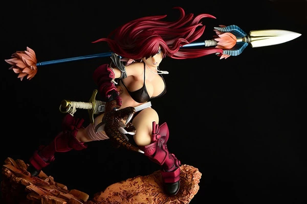 ORCATOYS Erza Scarlet The Knight Refined 2022 Crimson Armor Ver Fairy Tail Figure - Image 4