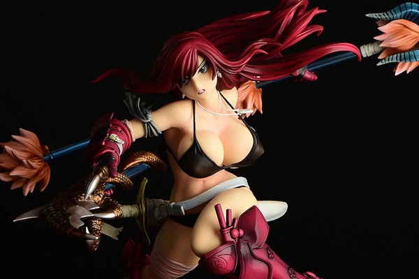 ORCATOYS Erza Scarlet The Knight Refined 2022 Crimson Armor Ver Fairy Tail Figure - Image 7