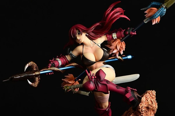 ORCATOYS Erza Scarlet The Knight Refined 2022 Crimson Armor Ver Fairy Tail Figure - Image 9