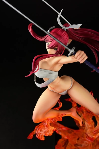 ORCATOYS Erza Scarlet Kurenai Samurai Ver Fairy Tail Figure - Image 8
