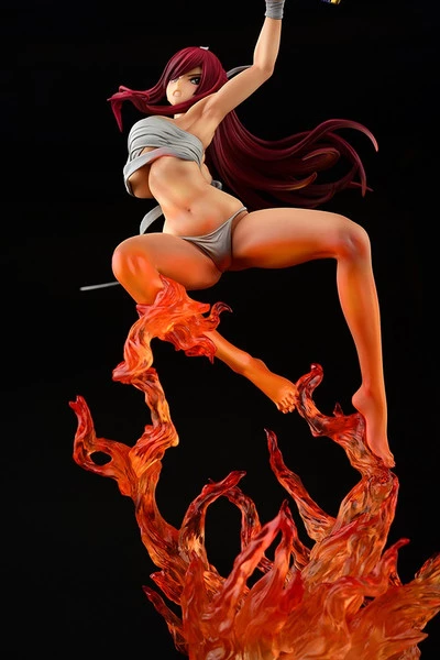 ORCATOYS Erza Scarlet Kurenai Samurai Ver Fairy Tail Figure - Image 9