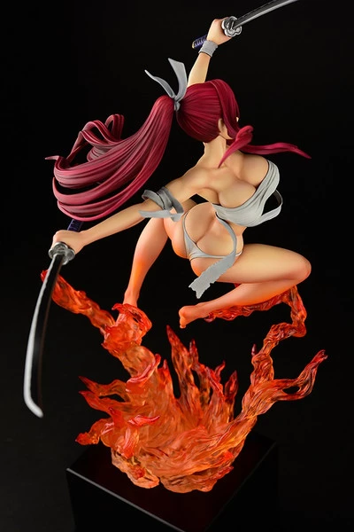 ORCATOYS Erza Scarlet Kurenai Samurai Ver Fairy Tail Figure - Image 12