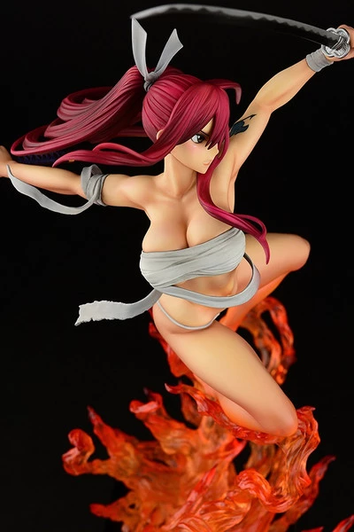 ORCATOYS Erza Scarlet Kurenai Samurai Ver Fairy Tail Figure - Image 15