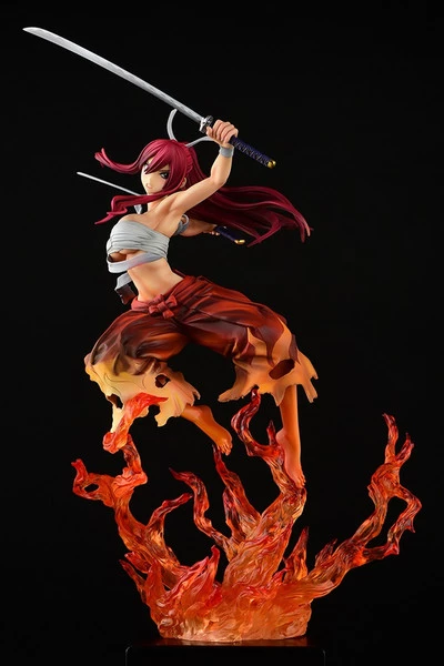 ORCATOYS Erza Scarlet Kurenai Samurai Ver Fairy Tail Figure