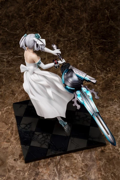 SOL Ciel Alenson Pure White Anniversary Dress Ver God Eater Figure - Image 5