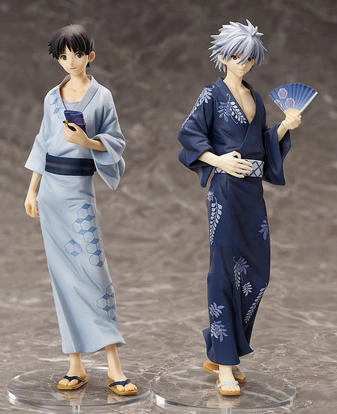 FREEING Shinji Ikari Yukata Ver Rebuild Of Evangelion Figure - Image 6