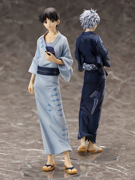 FREEING Shinji Ikari Yukata Ver Rebuild Of Evangelion Figure - Image 7