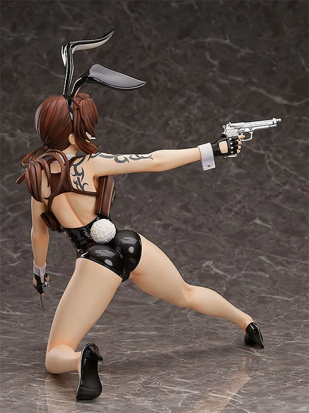 FREEING Revy Bareleg Bunny Ver Black Lagoon Figure - Image 5