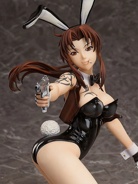 FREEING Revy Bareleg Bunny Ver Black Lagoon Figure - Image 8