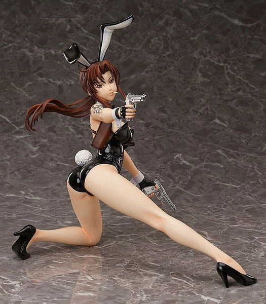FREEING Revy Bareleg Bunny Ver Black Lagoon Figure