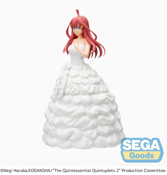 SEGA Itsuki Nakano Bride Ver The Quintessential Quintuplets SPM Prize Figure - Image 2