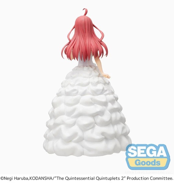 SEGA Itsuki Nakano Bride Ver The Quintessential Quintuplets SPM Prize Figure - Image 3