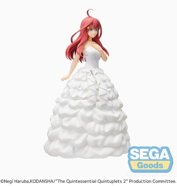 SEGA Itsuki Nakano Bride Ver The Quintessential Quintuplets SPM Prize Figure - Image 4