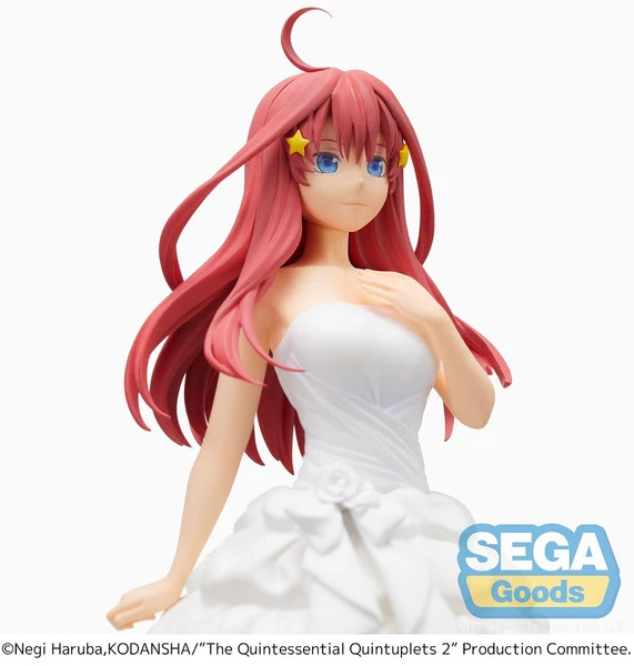 SEGA Itsuki Nakano Bride Ver The Quintessential Quintuplets SPM Prize Figure - Image 5