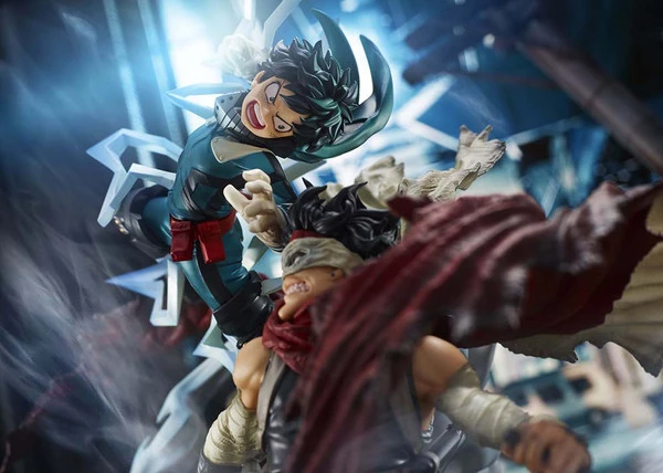 TAKARA TOMY Izuku Midoriya Vs Stain My Hero Academia Figure Set - Image 13