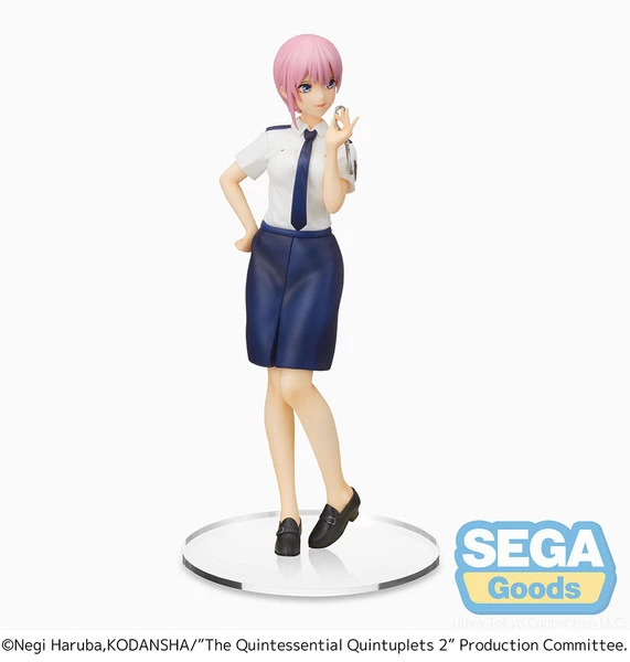 SEGA Ichika Nakano Police Ver The Quintessential Quintuplets 2 SPM Prize Figure - Image 2